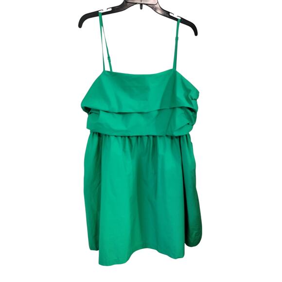 A New Day Women's size XXL Cotton Breathable Summer Mini Beachy Resort Dress - Picture 5 of 11